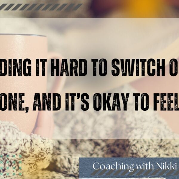 if you’re finding it hard to switch off, know this: you’re not alone, and it’s okay to feel what you feel. Take the pressure off perfection. Let this season be gentler than the year that came before it.
